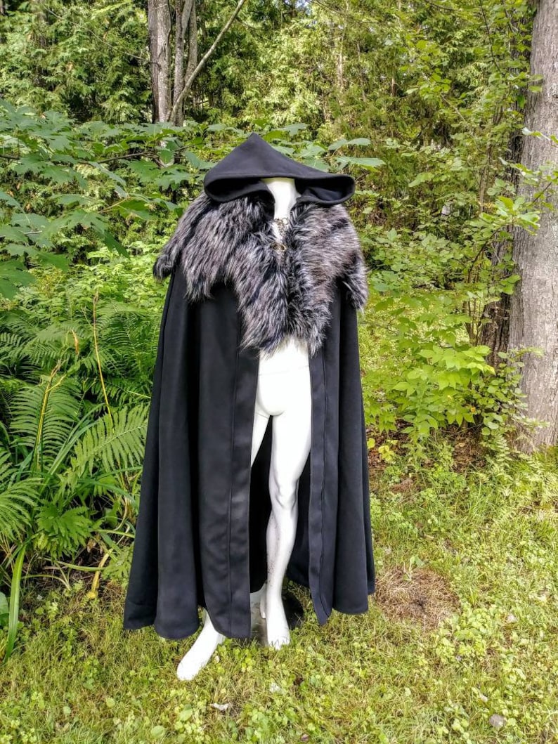 Fur Cloak and Caplet