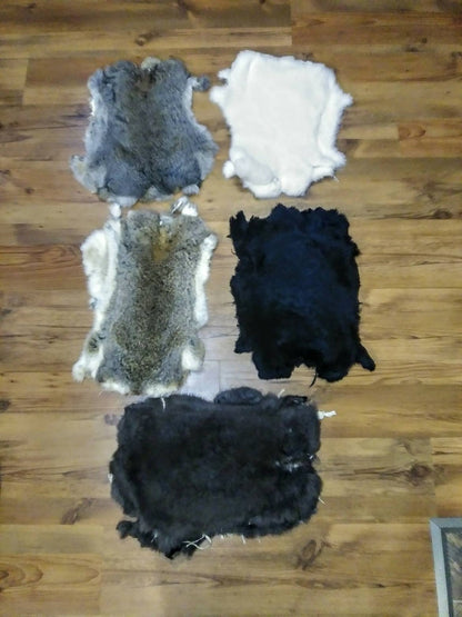 Fur Skirt with Arm & Leg Cuffs