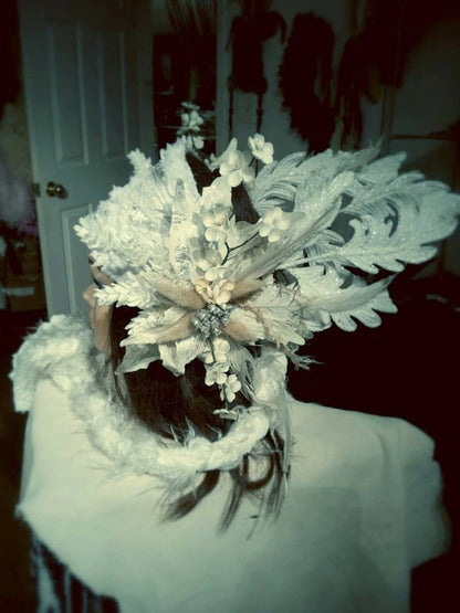 Wedding Feather Headdress